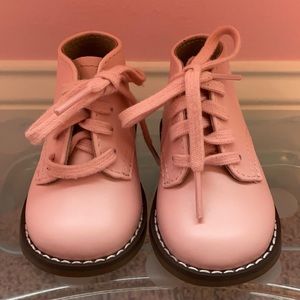Pink Footmates Bootie - Baby’s First Walking Shoe